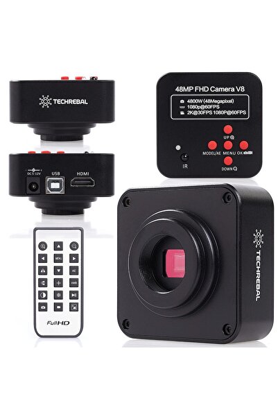 TECHREBAL Cameră de 48MP cu HDMI și USB