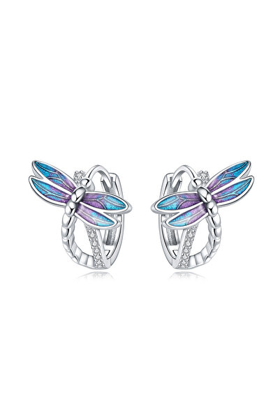 Choice 7ME4006 925 Sterling Silver Exquisite Dragonfly Earrings Jewelry Versa...