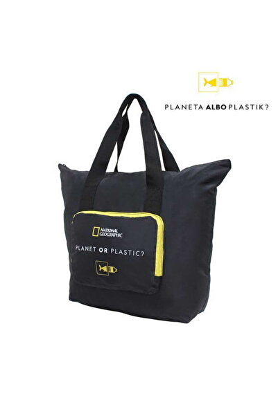 NATIONAL GEOGRAPHIC FOLDABLES 14402 Geantă shopper neagră