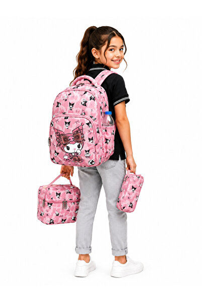 Harmela 3-Piece Set Primary School Bag Waterproof Children's Primary School B...