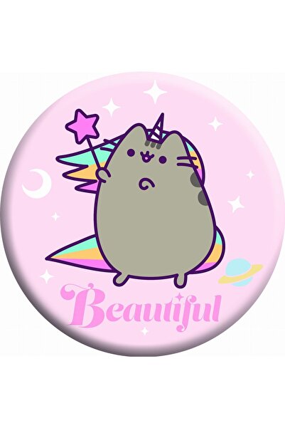 CARBOTEX Jucărie de pluș originală Pisicuța Pusheen, în formă de pernă decora...
