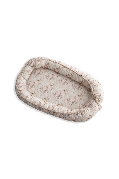 BabyMatex PRESTIGE MUSLIN DESIGN Saltea de poziționare 80x55 Bej cu Trandafiri
