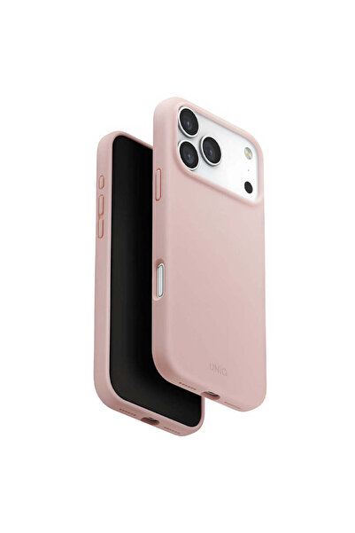 uniq Husă pentru iPhone 17 Pro Max, Lino MagClick ™ roz - roz