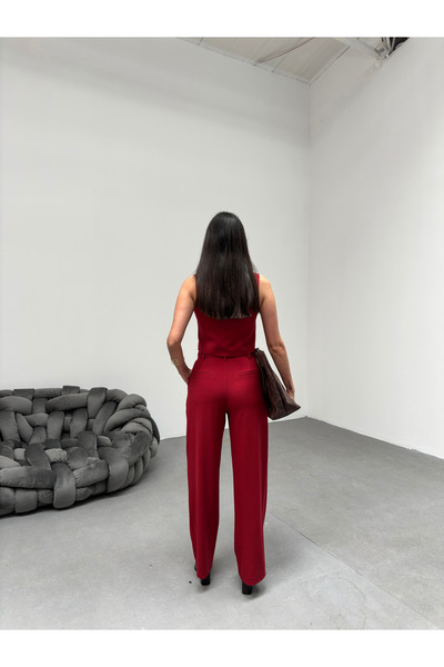 Eleganza Divina Plain Lined Polyviscose Vest