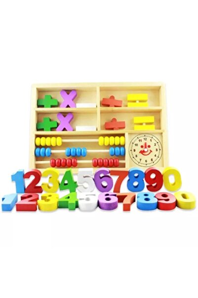Fatio Digital Learning Box Multi-Function Digital Computing Toy Wooden Educat...