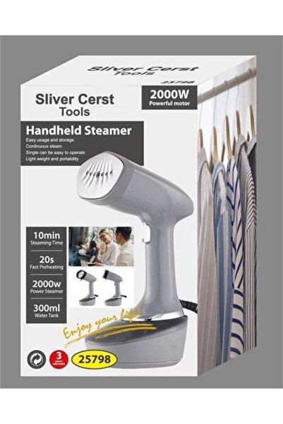 Silver Crest Compact Handheld Garment Steamer 2000W for Quick Clothes Refresh...