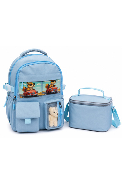 Dadacuq Korean Style Thermos Lunch Box with Five Compartments and Accessories...