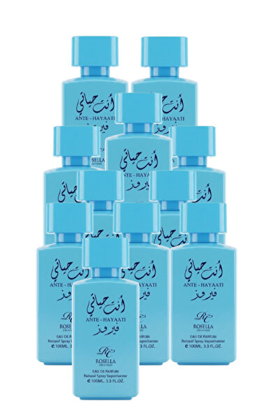 ROSELLA 11 Pieces Ante Hayaati Blue Perfume 100ML