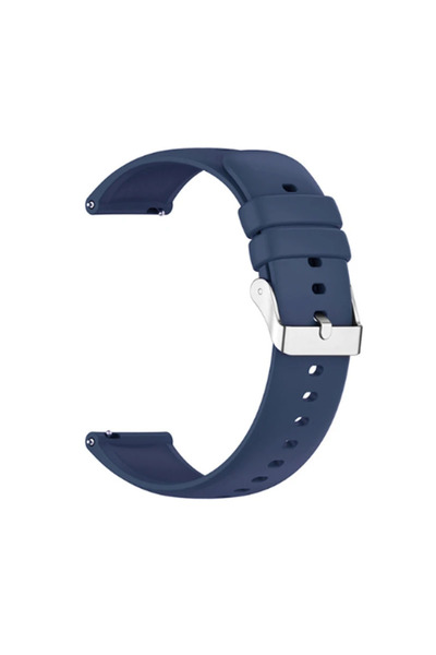 Choice10 20mm Blue Universal 20MM/22MM Silicone Watch Strap Quick Release Sil...