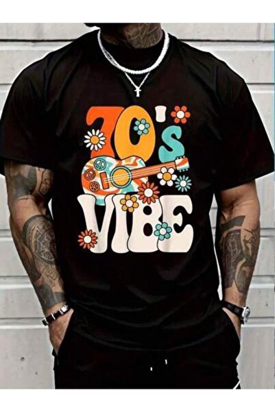 Astogria13 []Funny 70's Vibe Retro Groovy Hippie Outfit 70s Party-Shirt Summe...