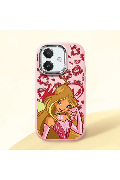 ucuc Oppo A3/A3X 4G/5G Compatible Shock-Absorbing Camera Protected Pink Silic...