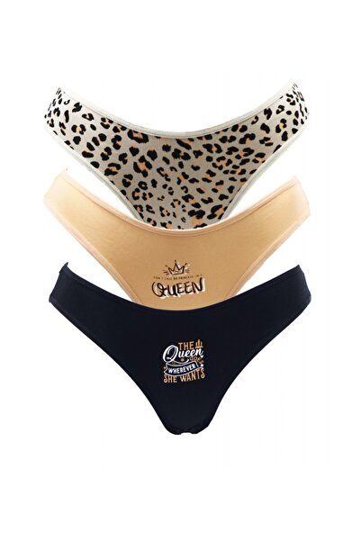 HUNEX UNDERWEAR ΓΥΝΑΙΚΕΙΟ ΣΛΙΠ 3 ΤΕΜΑΧΙΑ ΒΑΜΒΑΚΕΡΟ ΜΕ ΣΤΑΜΠΑ 935-09, Χρώμα ΜΕ...