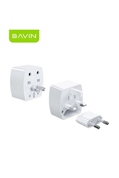 Bavin محول قابس السفر العالمي PC2103A متوافق مع مقابس الاتحاد الأوروبي والممل...