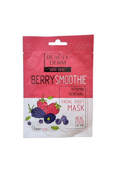 BEAUTY DERM Masca faciala Berry Smoothie