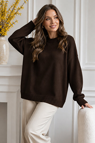 benguen Knitwear Tunic R4517 Brown