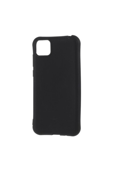 OEM Θήκη TPU Ματ Σιλικόνης για Huawei Y5p - Μαύρο