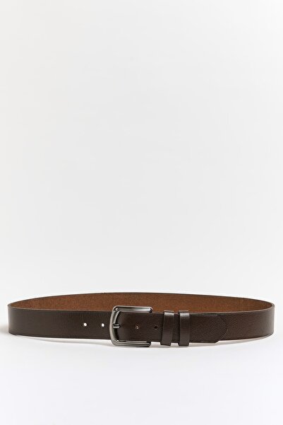 Faruk balkanas Genuine Floater Leather Buckle Belt