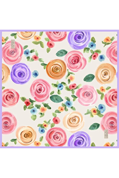 LA BOUTIQUE Labouti̇que Sura Silk Scarf 243501 Otlt