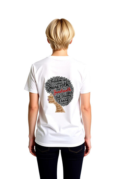 PayBuy Women's Juneteenth Freedom Day Printed Short Sleeve T-Shirt Retro Vint...