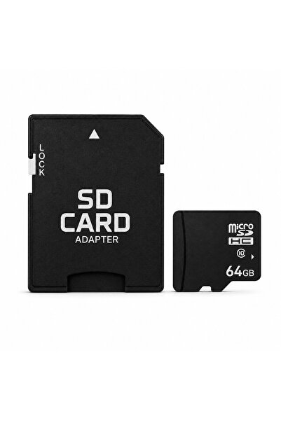 Torzende 64GB MİCRO SD HAFIZA KARTI ADAPTÖRLÜ TELEFON FOTOĞRAF MAKİNASI GÜVEN...