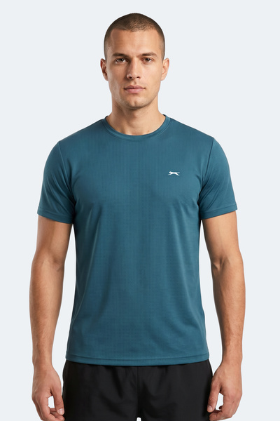 Slazenger Hardflex Men's Petrol T-Shirt