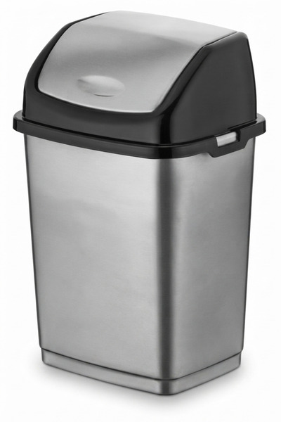 yolgeçen hanı Sallanan Kapaklı Çöp Kovası 50 Litre | Kapaklı Plastik Mutfak B...