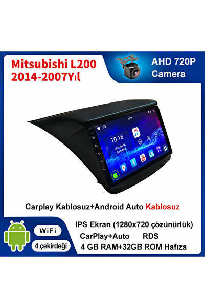 CONION Mitsubishi L200 2014-2007 Yıl uyumlu 4GB Ram 32GB Rom Hafıza Android K...