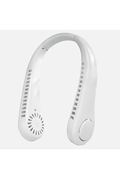 Zâna Casei Ventilator de gât alb cu USB