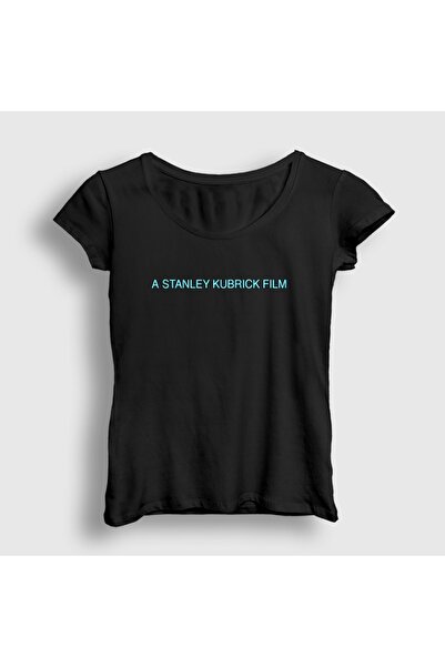 Presmono Women's Black a Kubrick Film Cinema Director T-Shirt 611465Tt