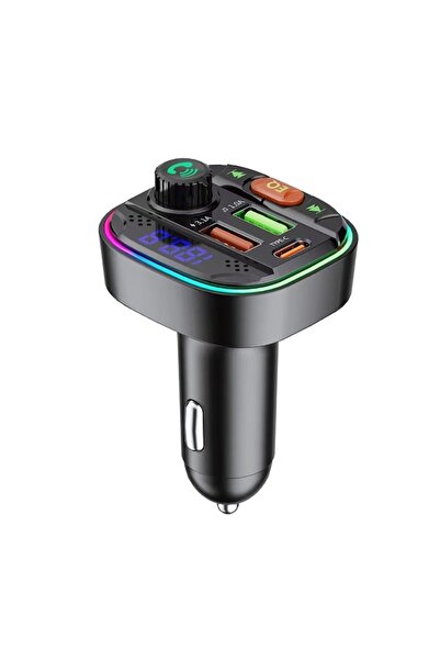 MACVI Modulator FM Bluetooth 5.0 cu încărcare rapidă QC 3.0 — Experiență muzi...