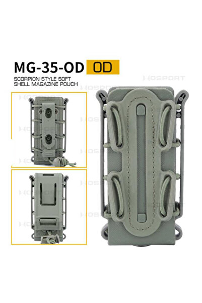 Choice3 حقيبة مجلة تكتيكية خضراء 9 مم مع مشبك Molle سريع الفتح لـ P226 Glock ...