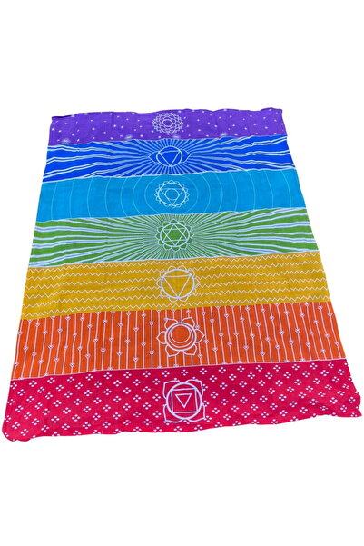 craftmystic Covor de Yoga si Meditatie 180x130 cm cu Design Bohemian Mandala ...