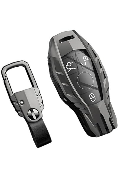 AZONEE Zinc Alloy Car Key Fob Case for Mercedes-Benz C E G S M GL CLS CLK G C...