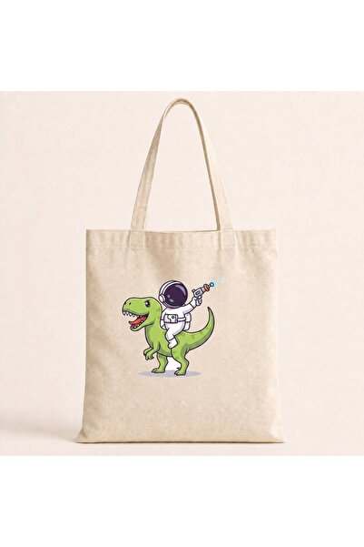 Kırtasiye Ofisi Torba od tkanine sa dizajnom dinosaura astronauta