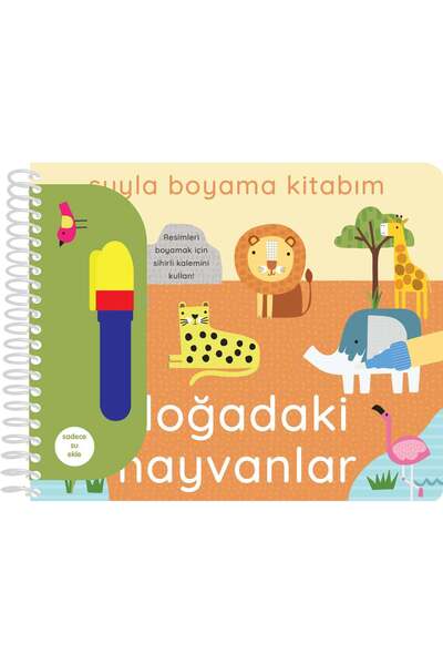 İndigo Çocuk My Water Coloring Book - Animals in Nature