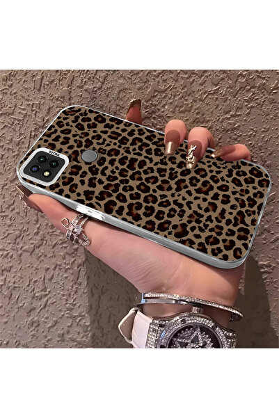 CHICASELUX Redmi 9C/10A Uyumlu Klasik Leopar Desenli Kılıf, Yüksek Kaliteli M...