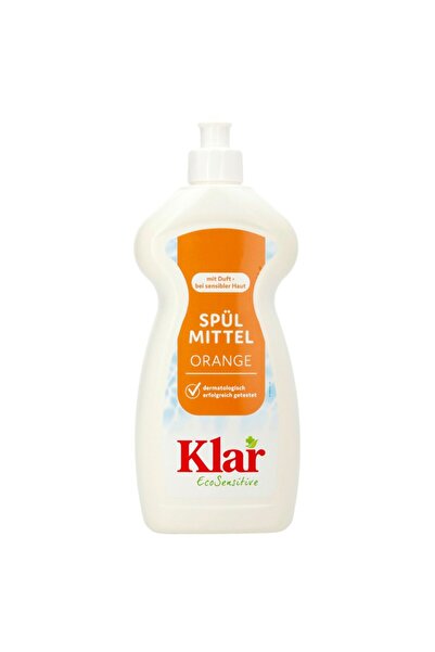 Klar Detergent lichid sensitiv cu portocala pentru vase fara parfum