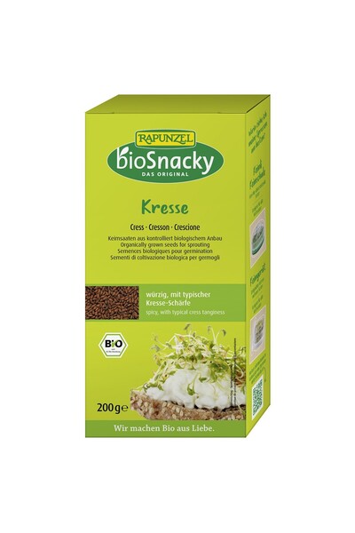BioSnacky Rapunzel Seminte de creson pentru germinat,