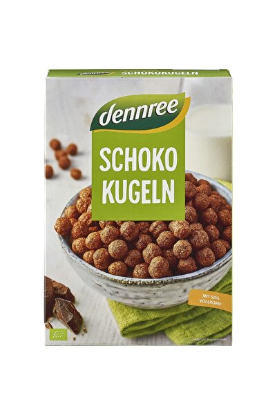 Dennree Batoane de cereale organice Bilute cu ciocolată, 250g