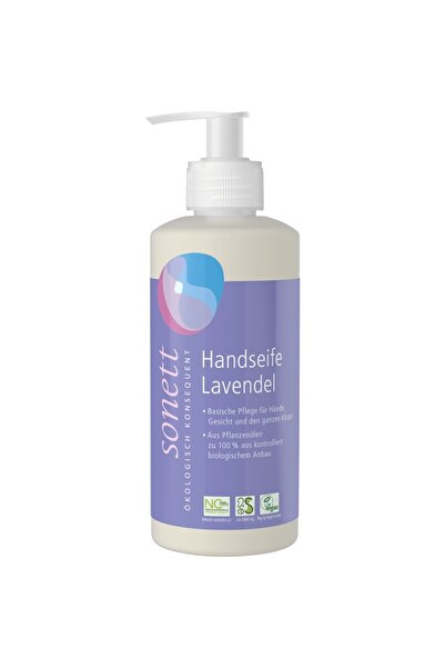 Sonett Sapun lichid cu lavanda bio pentru maini si corp