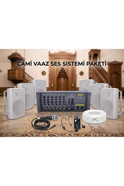Best Cami ve Mescit Ses Sistemi - Profesyonel Cami Vaaz ve İç Ses Sistemi Paketi
