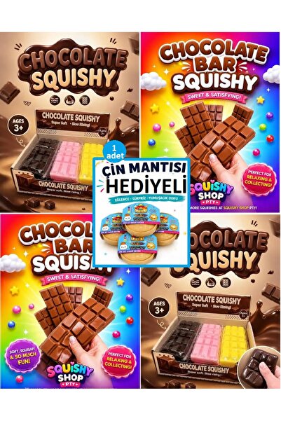 OYUNCAKSAHİLİ Çikolata Sukuşi ve Çin Mantısı Simli 2 Ürün Birden Trend Dumpli...