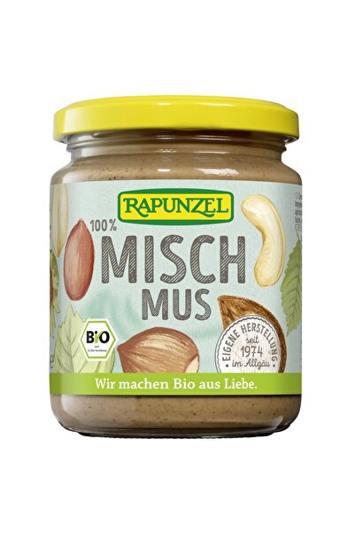 Rapunzel Mix de 4 tipuri de nuci organice vegane, 250g