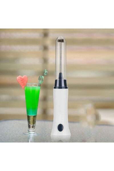 DubaiGallery Portable Electric Milk Frother USB Rechargeable 3 Speed Handheld...