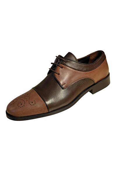 DANACI 9643 Men's Genuine Leather Leather Sole Premium Classic Shoes
