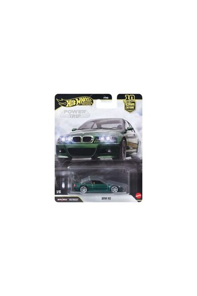 HOT WHEELS Model auto BMW M3 E46 verde la scară 1:64