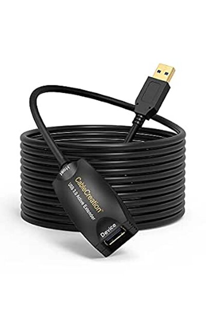 GENERAL كابل تمديد USB 3.0 نشط من CableCreation بطول 16.4 قدم، سلك تمديد USB ...