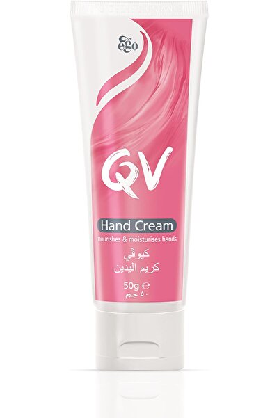 QVT QV Hand Cream 50g - Hydrating and Soothing Moisturizer for Dry and Sensit...
