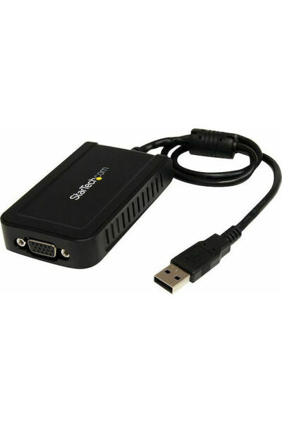 startech Μετατροπέας USB-A αρσενικό σε VGA θηλυκό 1 τεμάχιο USB2VGAE3