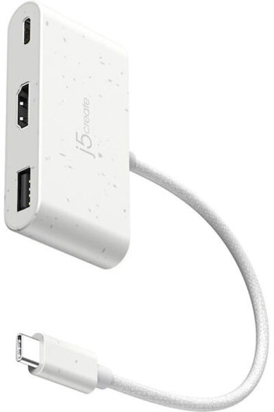 Other J5 Create Μετατροπέας USB-C αρσενικό σε USB-C θηλυκό Λευκό 1 τεμάχιο (J...